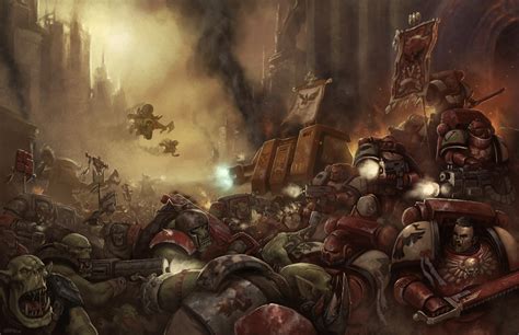 blood keep warhammer|40k ork game.